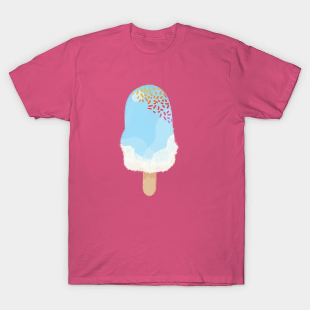 Cloud Icicle T-Shirt by soulful